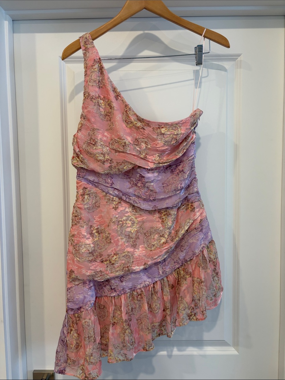 LoveShackFancy Zietta Dress - Dusty Amethyst Multi